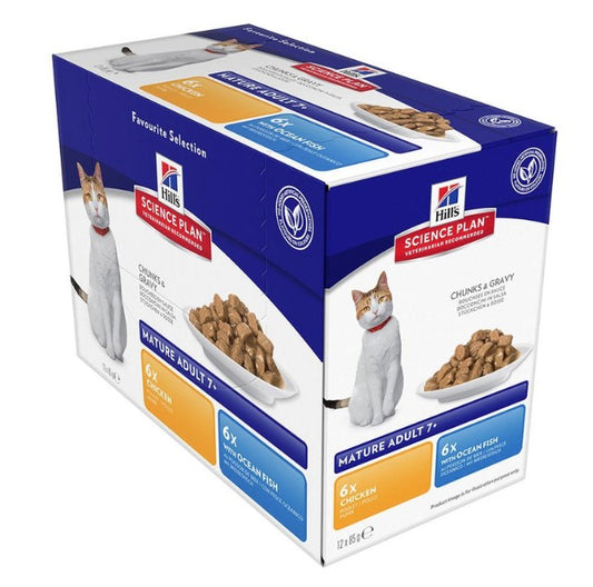 Hills Science Plan Feline Mature Adult Wet Food