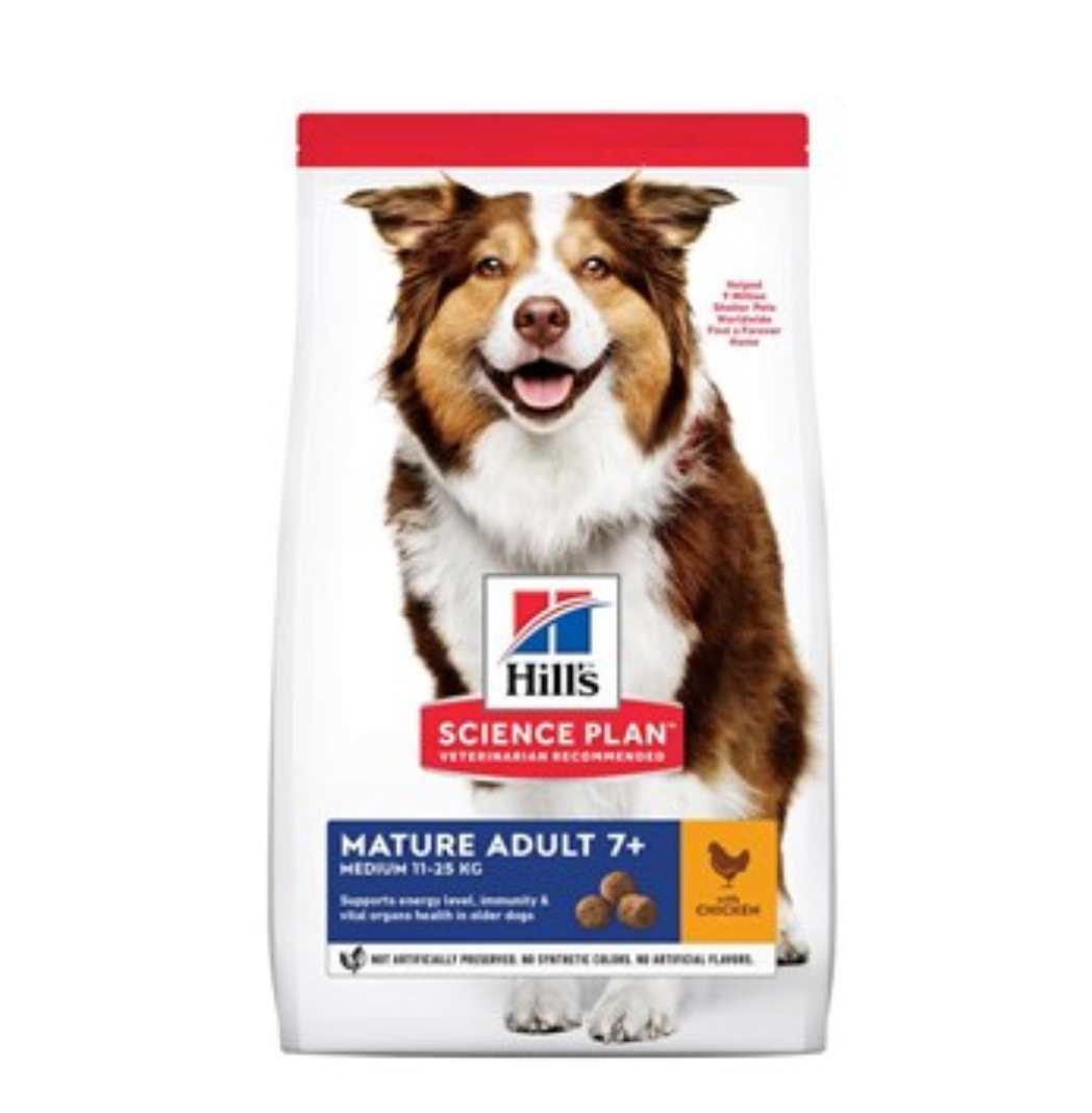Hills Science Plan Canine Mature Adult Medium 7+
